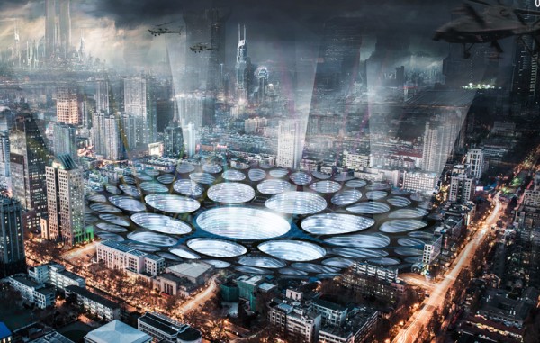 Desain dan Konsep Arsitektur Unik dari Para Pemenang 2013 Skycraper Competition 3 0171 craterscraper 0