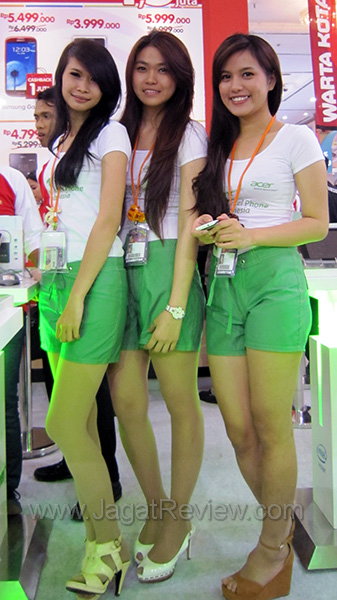 MegaBazar BoothBabes Acer