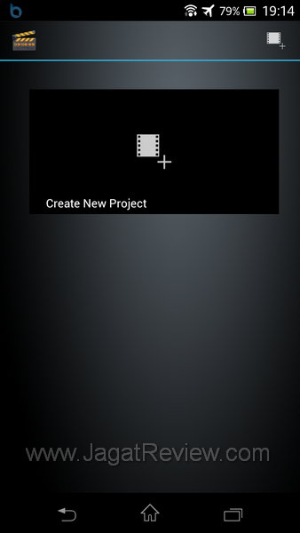 Sony Xperia V App Android Movie Editor