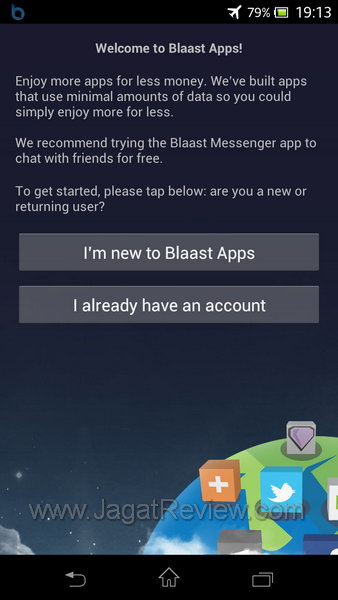 Sony Xperia V App Blaast