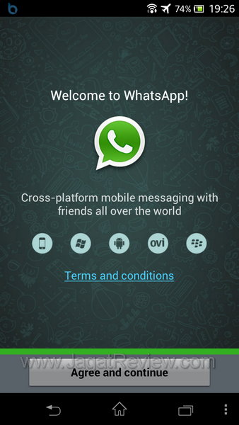 Sony Xperia V App Whatsapp