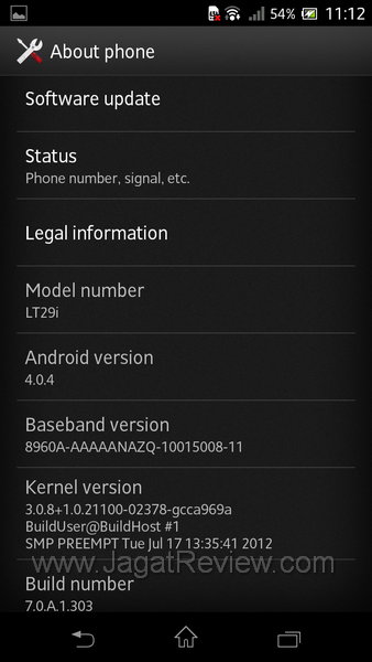 Sony XperiaTX - About Sony XperiaTX About