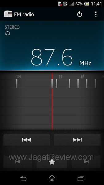 Sony XperiaTX FM Radio