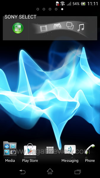 Sony XperiaTX - Homescreen 5 Sony XperiaTX Homescreen 5