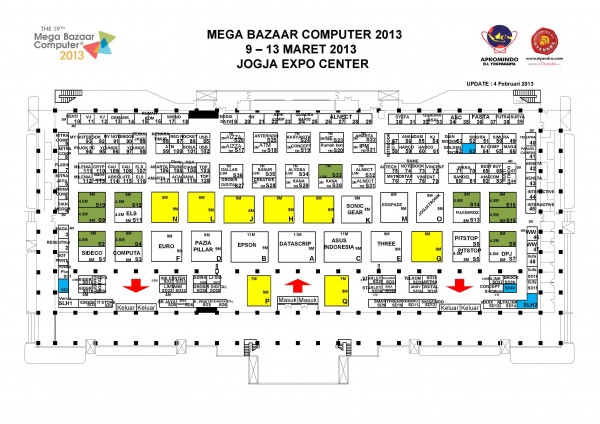 floorplan mega bazaar 2013 jogja floorplan mega bazaar 2013 jogja