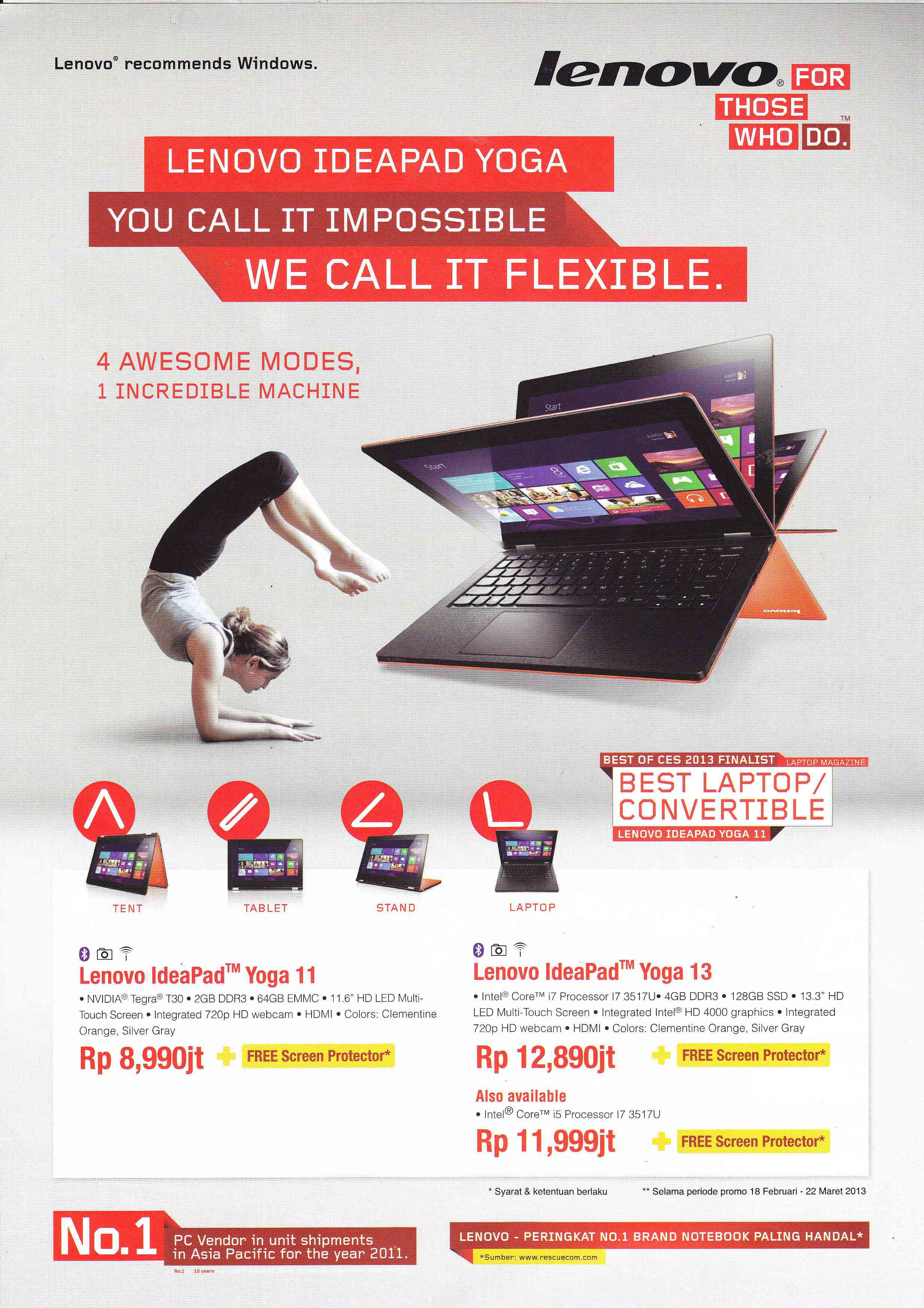 Daftar Lengkap Promo Murah Mega Bazaar 2013 – PART 1 5 lenovo