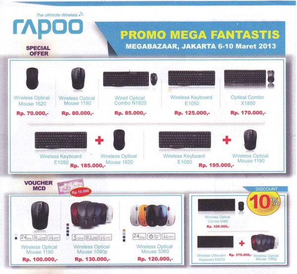 rapoo accessories