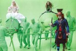 Inilah Penampilan Berbagai Syuting Film Sebelum Diberikan Visual Effect 4 vfx alice in wonderlan