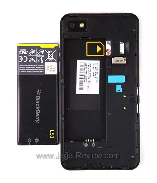 Blackberry Z10 Sisi Dalam