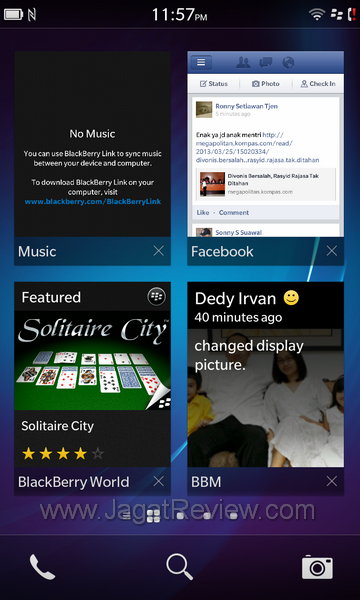 Blackberry Z10 Task Manager