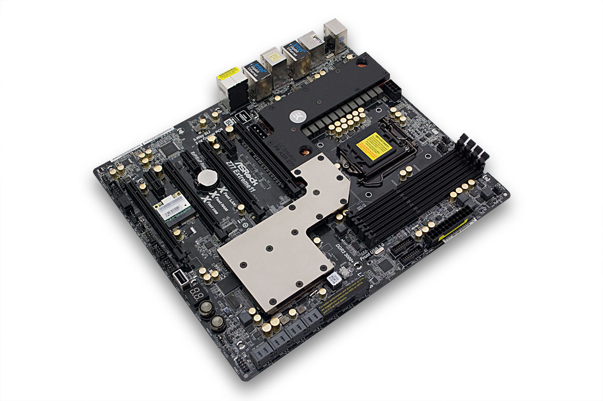 EK Rilis Full-Board Waterblock untuk ASRock Z77 Extreme11 6 EKWB ASRock Z77 Extreme 11