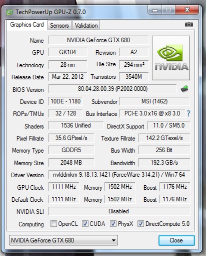 TechPowerUp Release Update Software GPU-Z Versi 0.7.0 Menyambut AMD Radeon HD7990 6 GPU Z 070