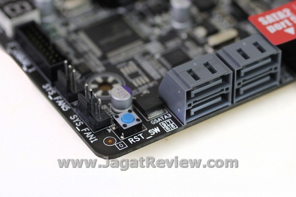 Gigabyte Z77X UP7 Board OnboardButton RST