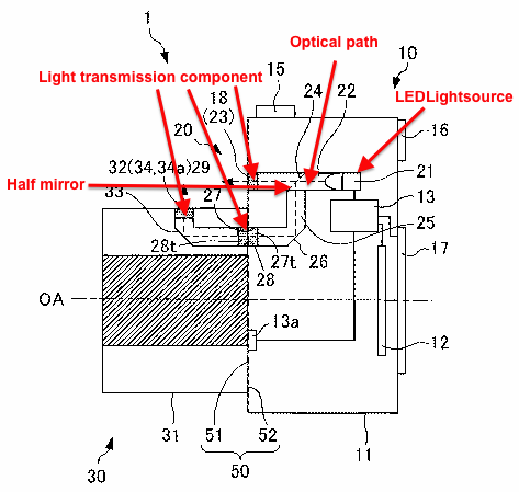 Nikon Ajukan Paten Untuk Mounting Kamera Bercahaya 14 Nikon LED mount lighting patent