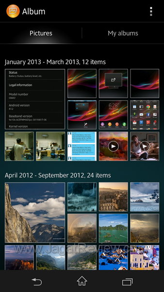 Sony Xperia Z - Album Sony Xperia Z Album