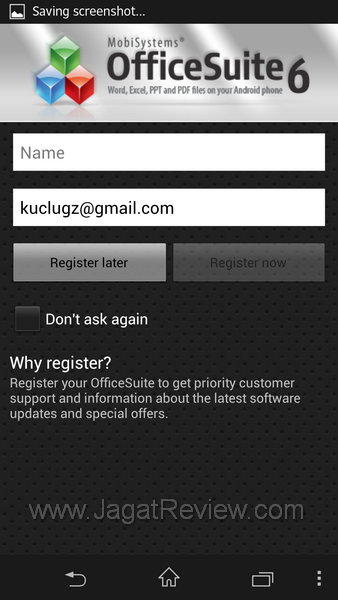 Sony Xperia Z App Office Suite 6