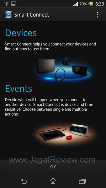 Sony Xperia Z App Smart Connect
