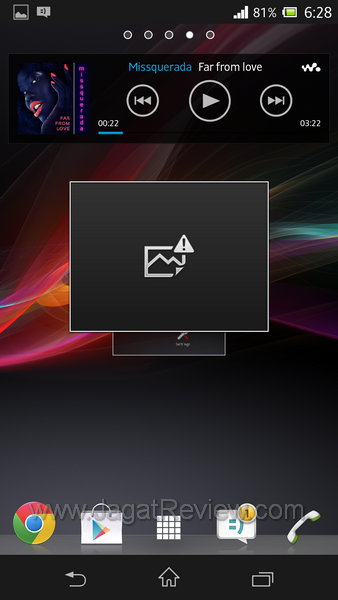 Sony Xperia Z - Homescreen 4 Sony Xperia Z Homescreen 4