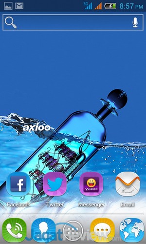 Axioo Picopad 4 - home screen kanan