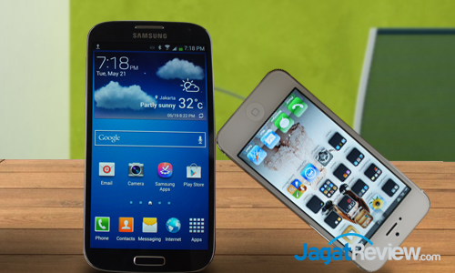 Samsung Galaxy S4 atau iPhone 5? Tentukan Smartphone Anda Berikutnya. 5 SG4 FEAT