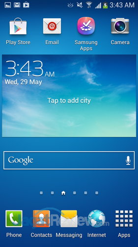 Review Samsung Galaxy S4: Smartphone Android Kencang dengan Feature Terlengkap 3 Samsung Galaxy S4 - Homescreen Utama