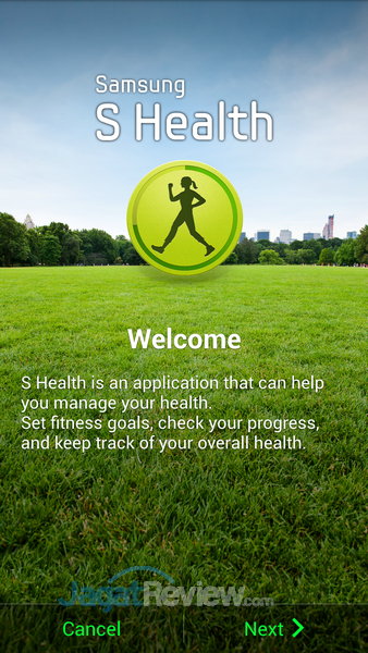Samsung Galaxy S4 - S Health