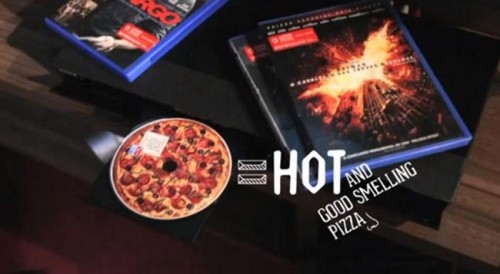 Domino Pizza Ciptakan DVD Beraroma Pizza 1 pizza