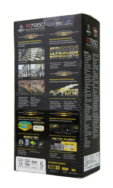 xfx hd 7950 be oc back box xfx hd 7950 be oc back