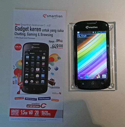 Smartfren Meluncurkan Jajaran Smartphone Baru! 5 Andromax C
