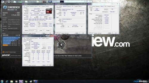Cinebench1 A8-660k 2133SS