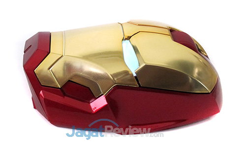 E-Blue Iron Man Mouse - Bagian bawah menonjol