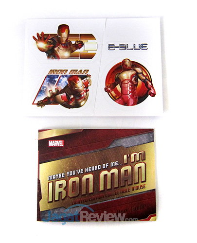 Review E-Blue Iron Man 3 Mouse Limited Edition: Wireless Nyaman dengan Mata Menyala 6 E-Blue Iron Man Mouse - Dokumentasi