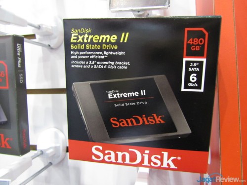 SanDisk Extreme II SSD ini merupakan produk SSD terbaru SanDisk yang baru saja diperkenalkan di Computex 2013 ini.