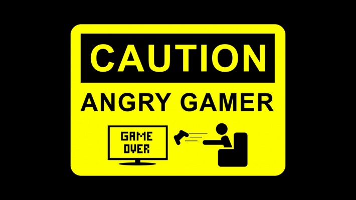 10 Kebijakan Gaming yang Paling Dibenci Gamer! 11 caution angry gamer