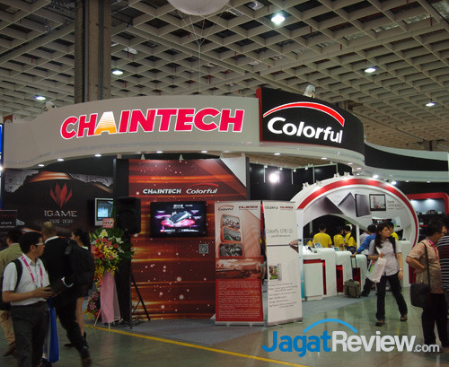 chaintech colorful booth