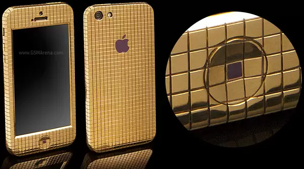 iPhone 5 Superstar, Ponsel Berlapis Emas dan Berlian 4 gsmarena 002 1