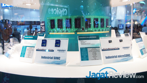 Computex 2013 Booth Raid: Kingmax 8 Kingmax SD SDHC dan microSD microSDHC kelas industrial