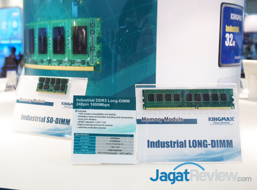 Computex 2013 Booth Raid: Kingmax 6 Kingmax memori tipe SO-DIMM (notebook) dan Long-DIMM (desktop) kelas industrial