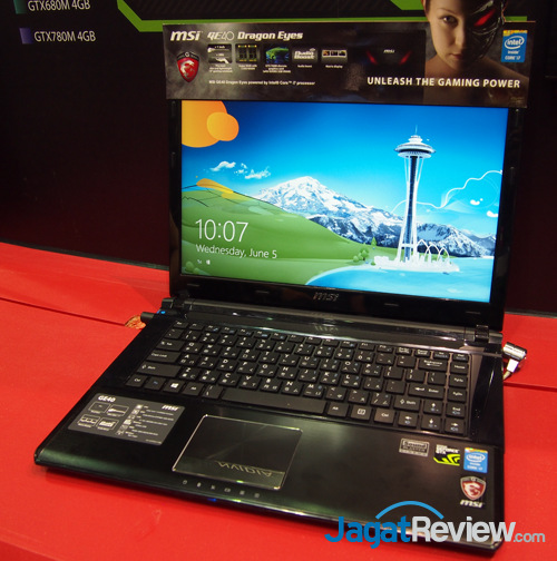 Computex 2013 Booth Raid: MSI Gaming Notebook 2 msi ge40