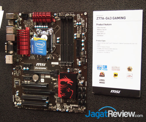 Computex 2013 Booth Raid: MSI Motherboard (Part 1) 7 msi z77a-g43 gaming