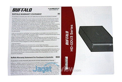 Buffalo Drivestation DDR - Dokumentasi