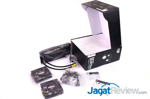 Review Coolermaster Seidon 240M: Water Cooling untuk Overclocker 4 Isi Paket penjualan