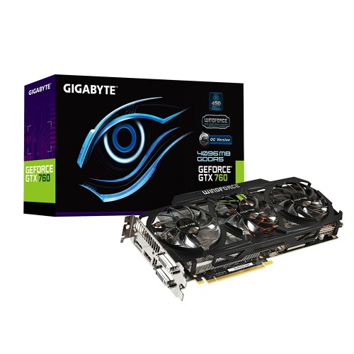 Gigabyte Rilis VGA Card Nvidia Geforce GTX 760 WindForce 3X OC 4GB GDDR5 1 GTX760OC1