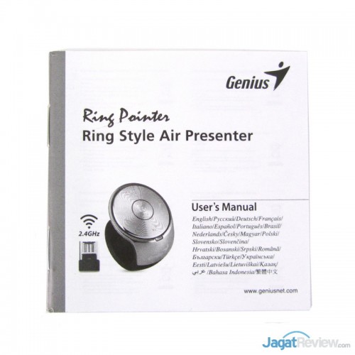 Buku manual penggunaan.