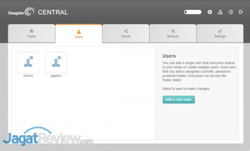 Hands-On Review Seagate Central: Perangkat Backup dan Media Server yang Praktis 7 User Management untuk menambah user dan membuat folder penyimpanan data khusus untuk user-user yang ada.