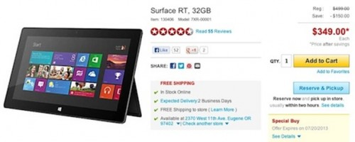 Tablet Microsoft Suface RT Turun Harga 1 Surface RT
