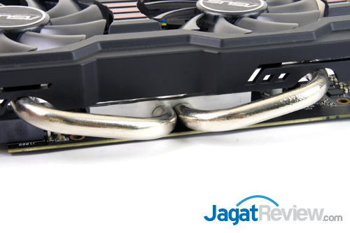 Review ASUS HD 7790 DirectCU II OC: Bonaire dengan GPU dan Memori Lebih Bertenaga 3 asus hd 7790 dcuii oc heatpipe