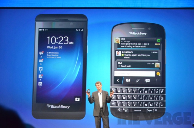Z10 dan Q10  BB 2