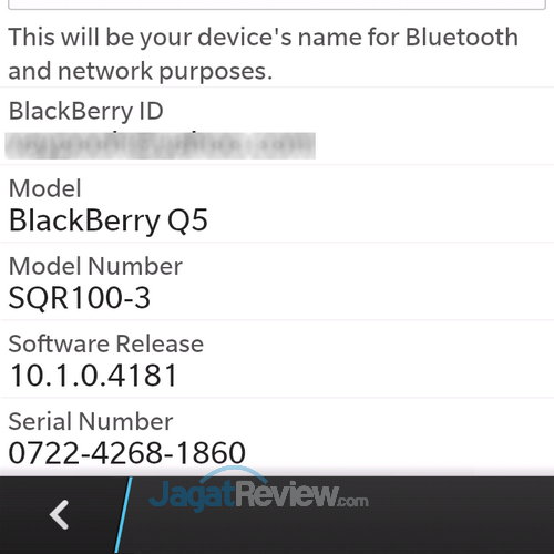 Blackberry Q5 - About