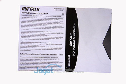 Review Buffalo Ministation Slim 500 GB: Hard Disk Eksternal Kurus dan Kencang 6 Buffalo UltraSlim - Dokumentasi